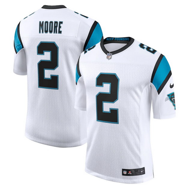 mens nike dj moore white carolina panthers vapor limited jersey